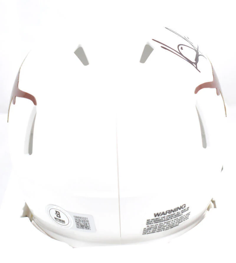 Vince Young Autographed Texas Longhorns Speed Mini Helmet - Beckett W Hologram - Image 3