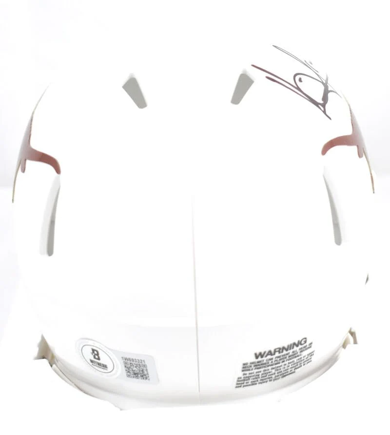 Vince Young Autographed Texas Longhorns Speed Mini Helmet - Beckett W Hologram - Image 7