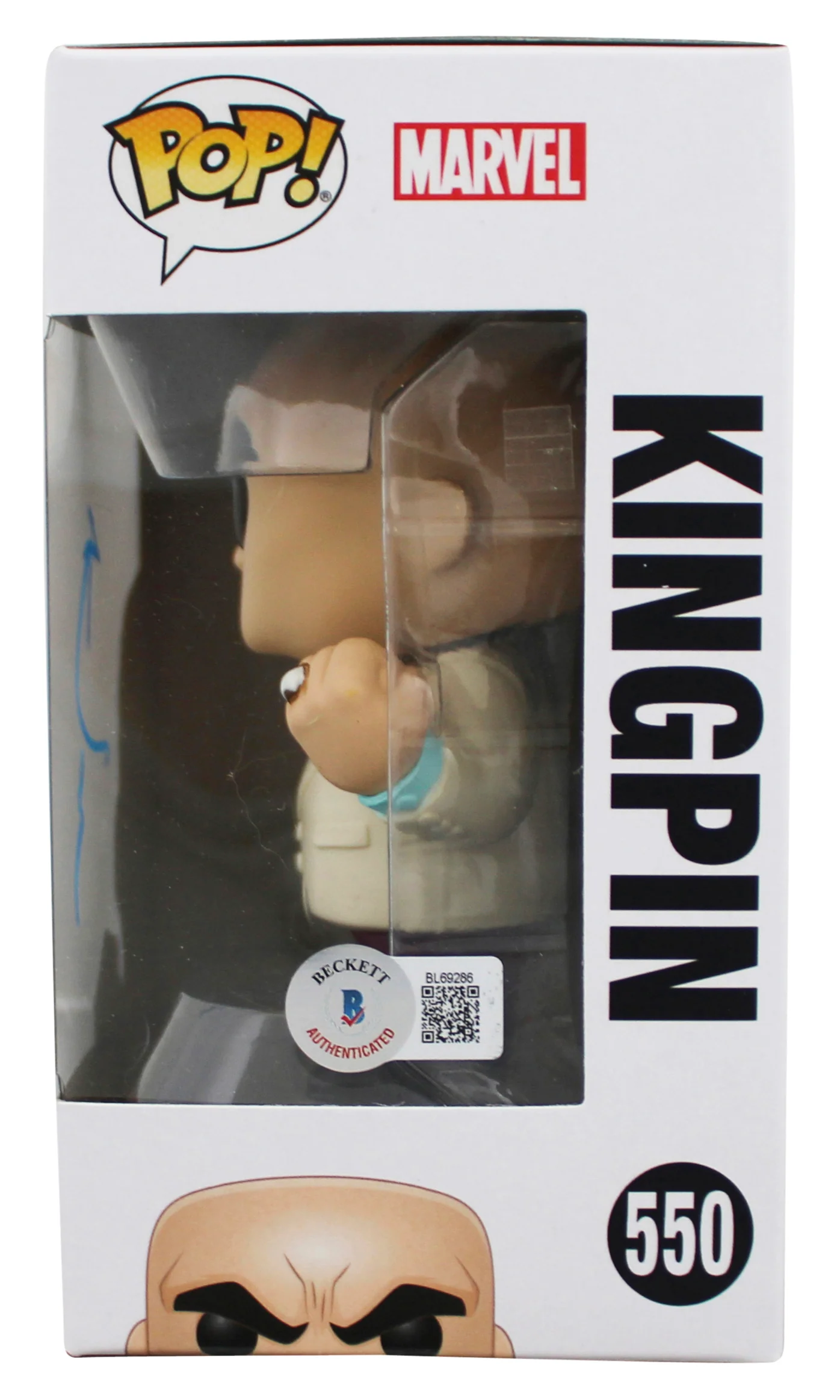 Vincent D'Onofrio Echo Signed Kingpin #550 Funko Pop Vinyl Figure BAS #BL69286 - Image 4