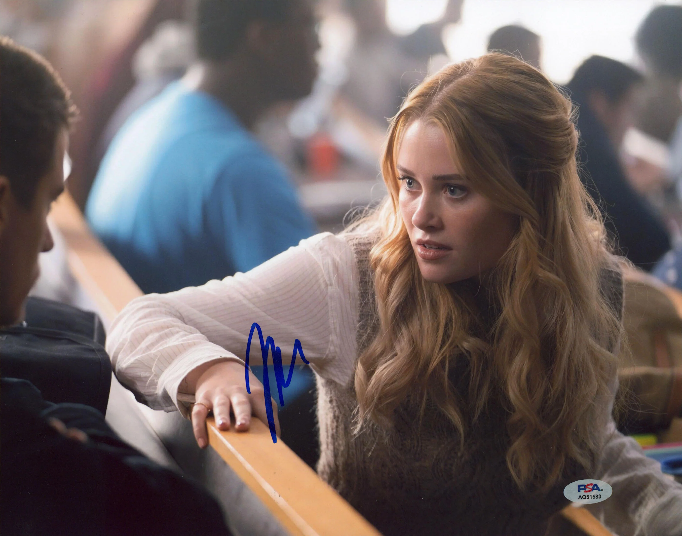 Virginia Gardner Beautiful Disaster Signed 11x14 Photo PSA/DNA #AQ51583
