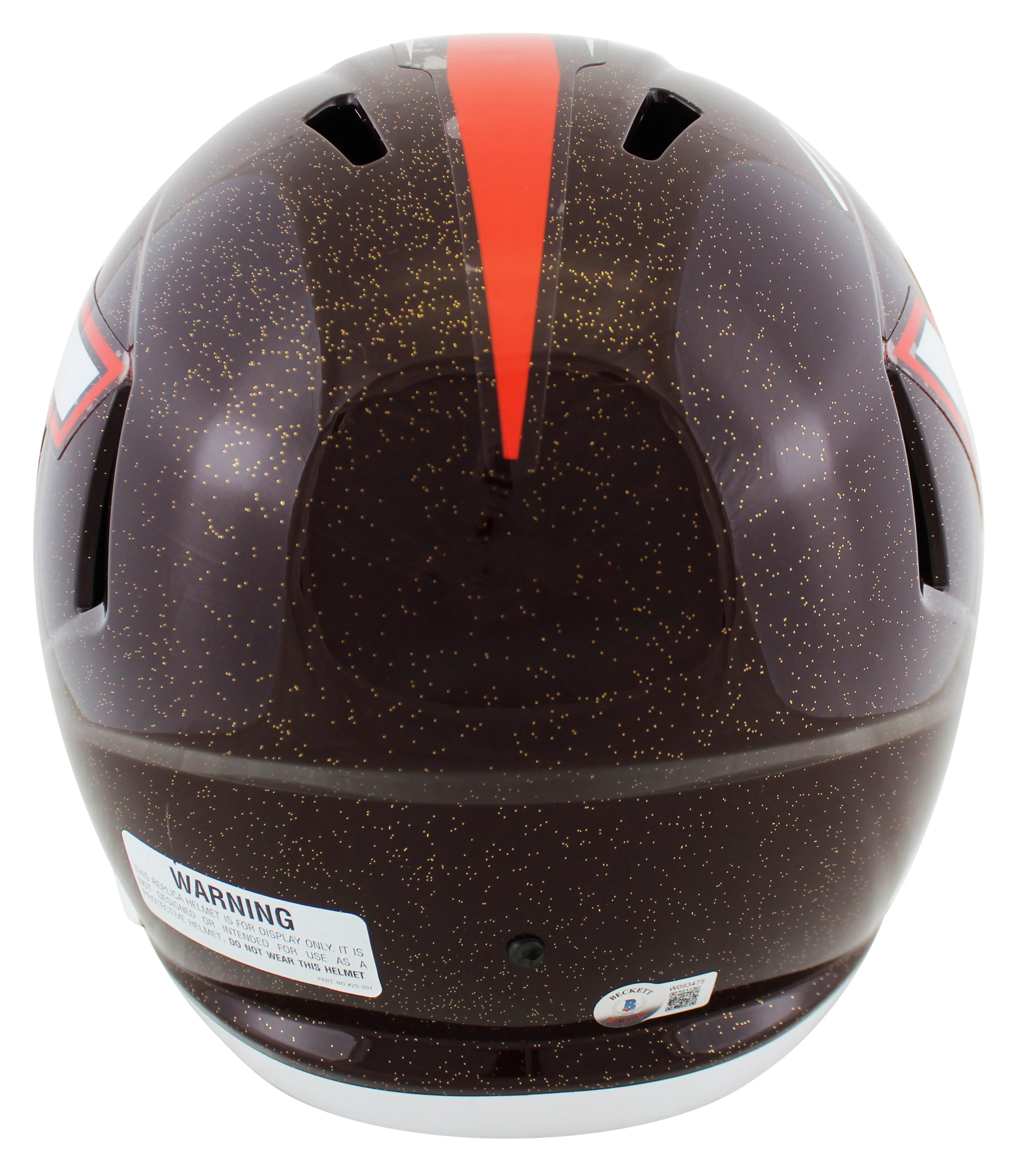 Virginia Tech Michael Vick Signed Full Size Speed Rep Helmet w/ Case BAS Wit - Image 4