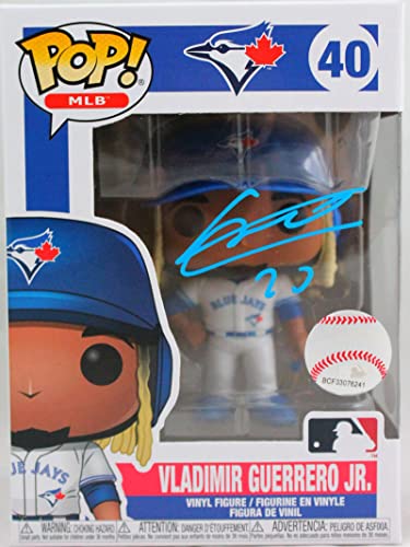 Vladimir Guerrero Jr Autographed Funko Pop Figurine #40-JSA *Blue - Image 5