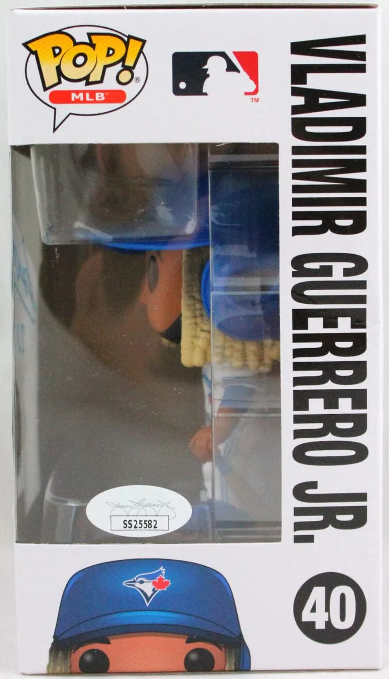 Vladimir Guerrero Jr Autographed Funko Pop Figurine #40-JSA *Blue - Image 8