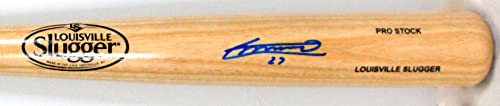 Vladimir Guerrero Jr. Autographed Louisville Slugger Pro Baseball Blonde Bat-JSA - Image 3