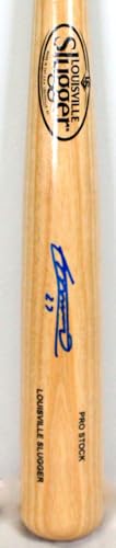 Vladimir Guerrero Jr. Autographed Louisville Slugger Pro Baseball Blonde Bat-JSA - Image 6