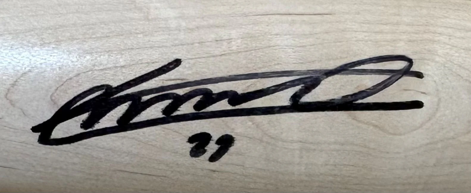 Vladimir Guerrero Jr Toronto Blue Jays Signed Louisville Slugger VG27 Bat BAS - Image 2