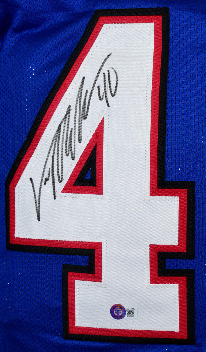 Von Miller Autographed Blue Pro Style Jersey-Beckett W Hologram *Black *4 - Image 2
