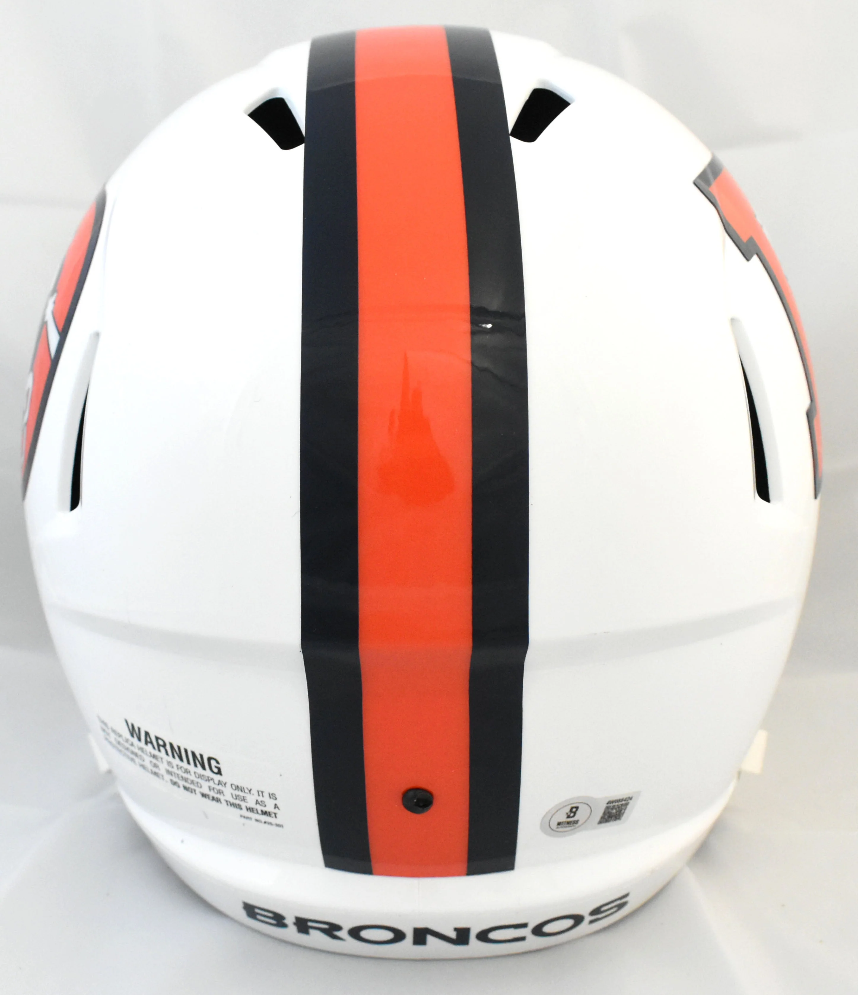Von Miller Autographed Denver Broncos F/S Alt Speed Helmet - Beckett W Hologram - Image 4