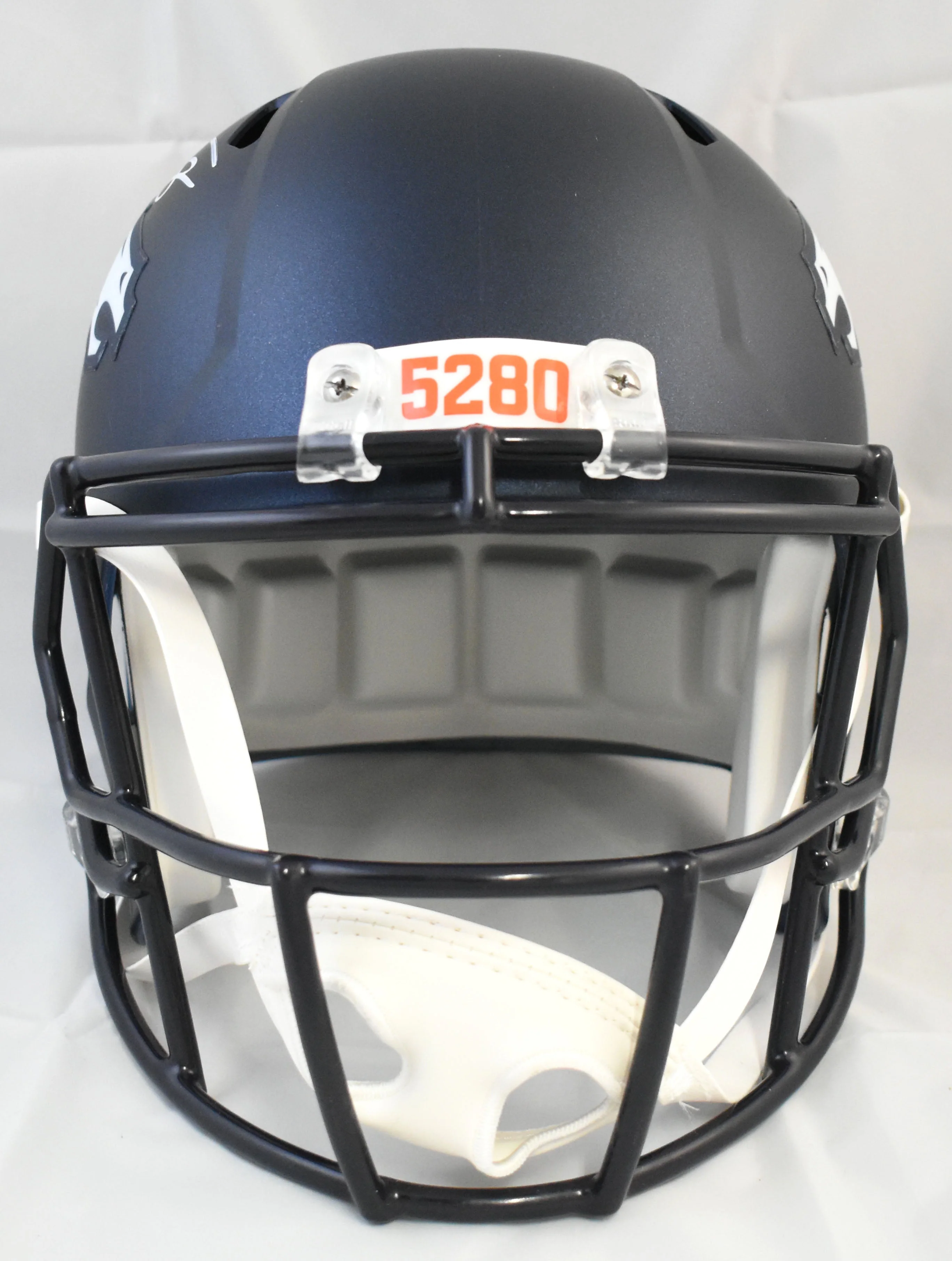 Von Miller Autographed Denver Broncos F/S Speed Helmet - Beckett W Hologram - Image 3
