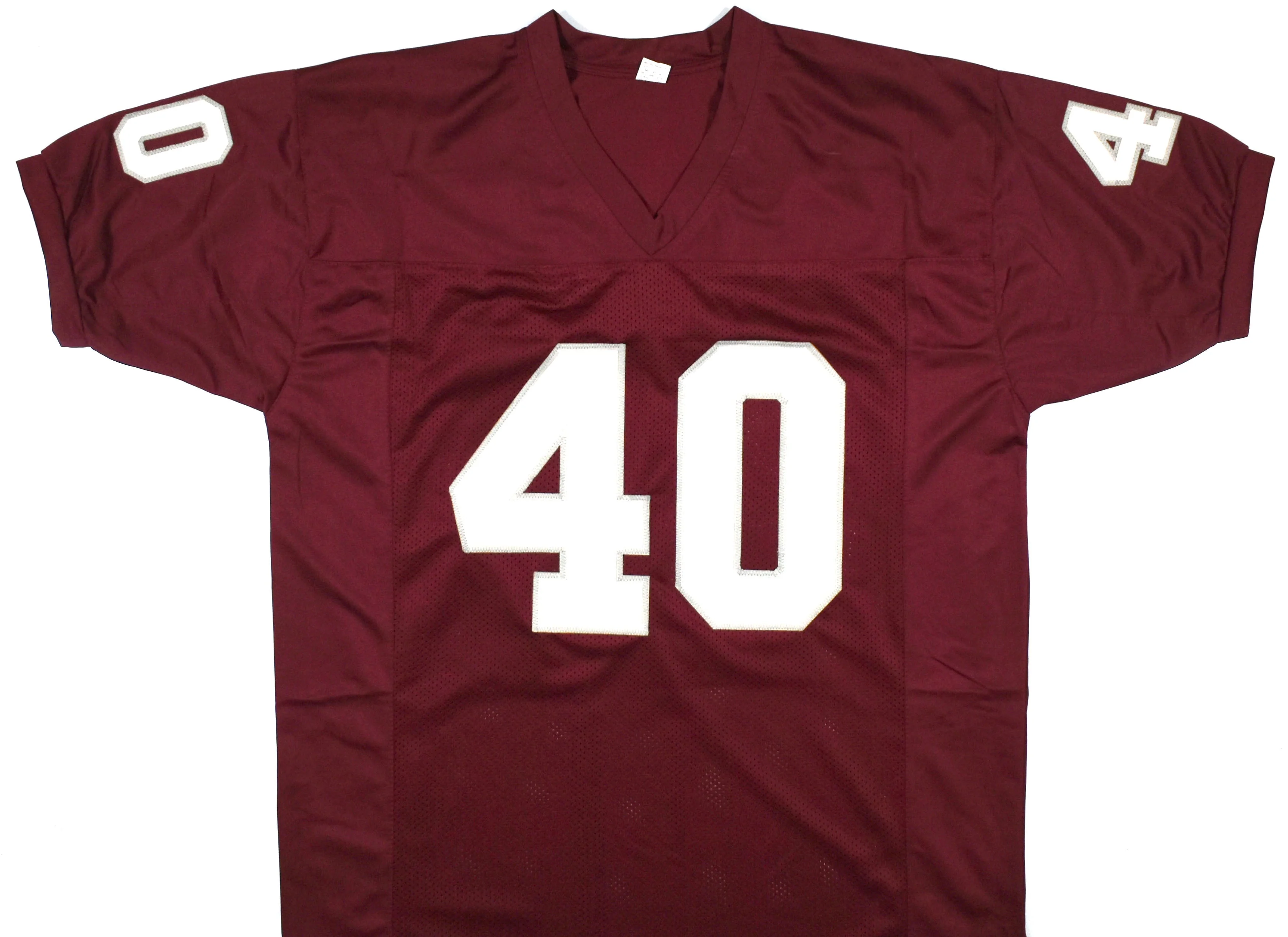 Von Miller Autographed Maroon College Style Jersey - Beckett W Hologram *Black - Image 3