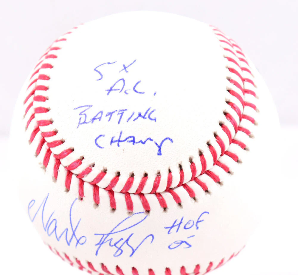 Wade Boggs Autographed Rawlings OML Baseball w/ 3 Stats-Beckett W Hologram *Blue - Image 3