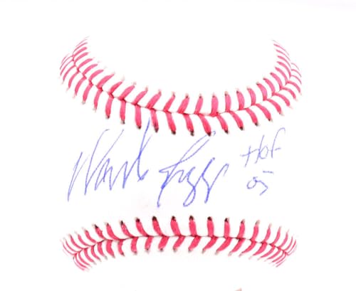 Wade Boggs Autographed Rawlings OML Baseball w/ HOF - MLB Authentication *Blue - Image 8