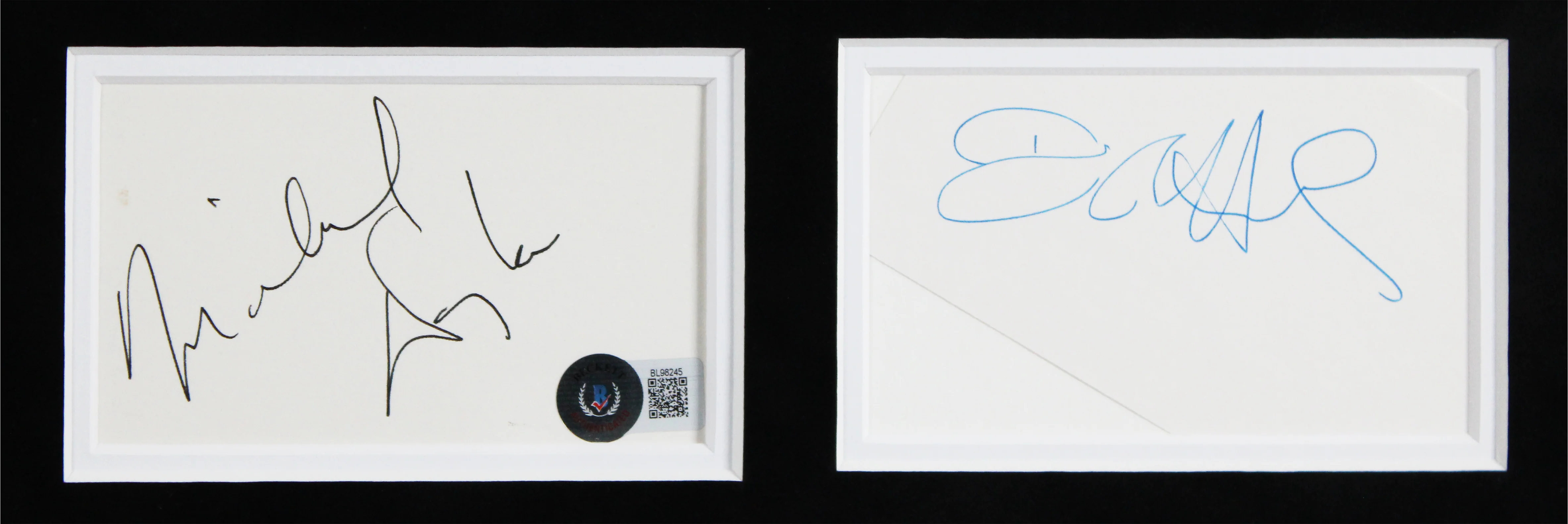 Wall Street (3) Sheen, Douglas & Hannah Authentic Signed Framed Display BAS LOA - Image 4