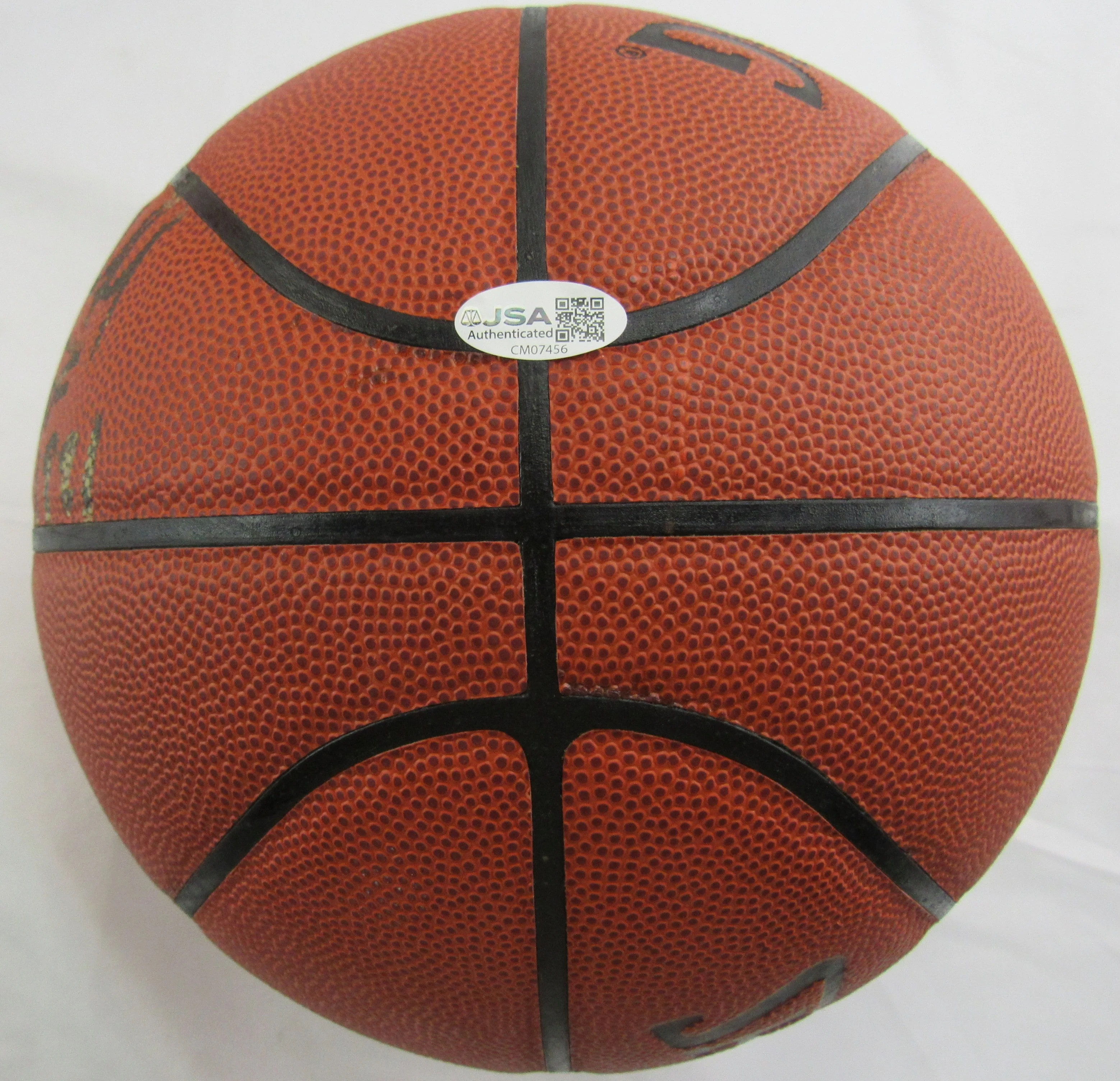 Nate Archibald Signed Auto Spalding Basketball JSA CM07456 - Image 5