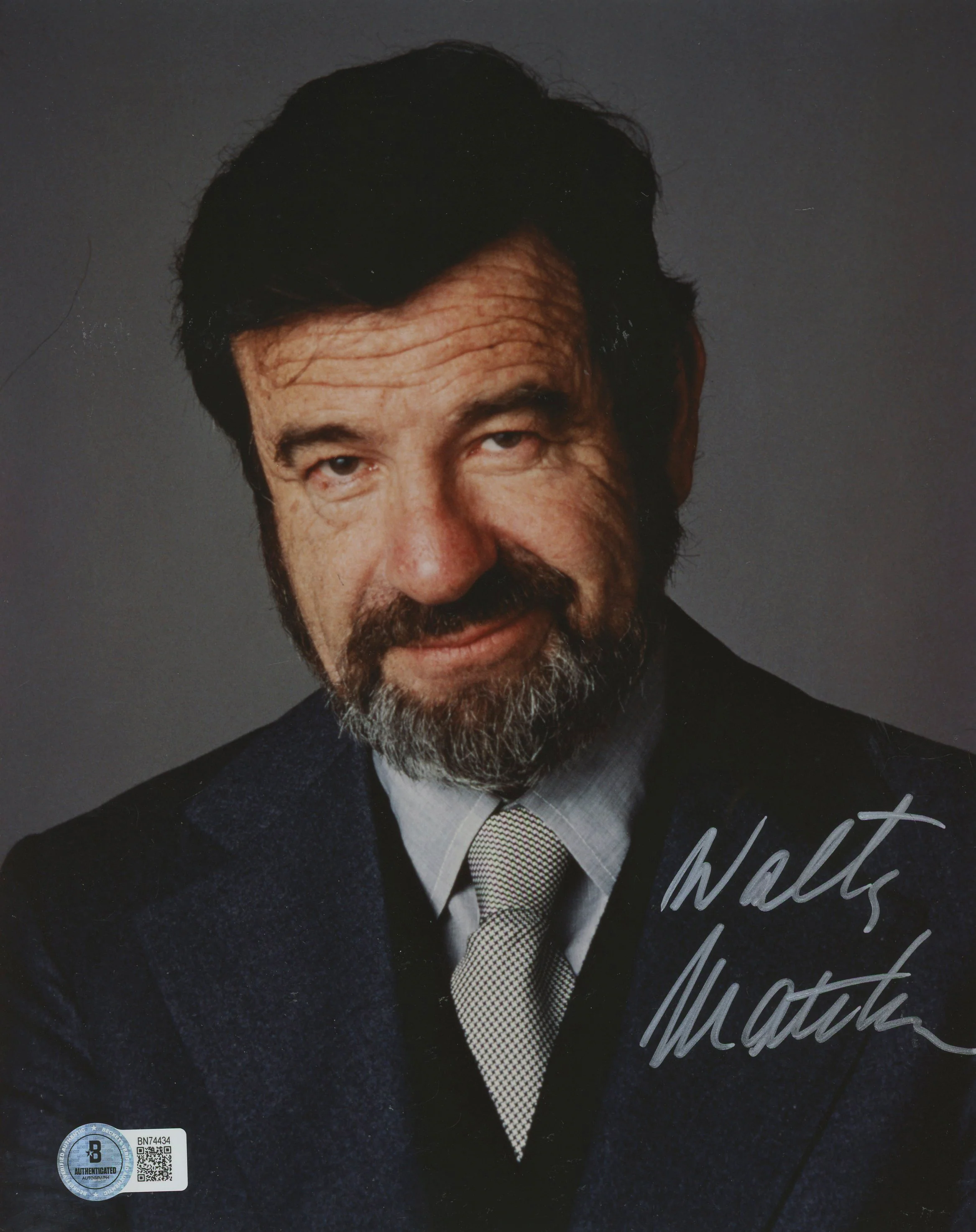 Walter Matthau I Ought to Be in Pictures Signed 8x10 Photo BAS #BN74434 - Image 2