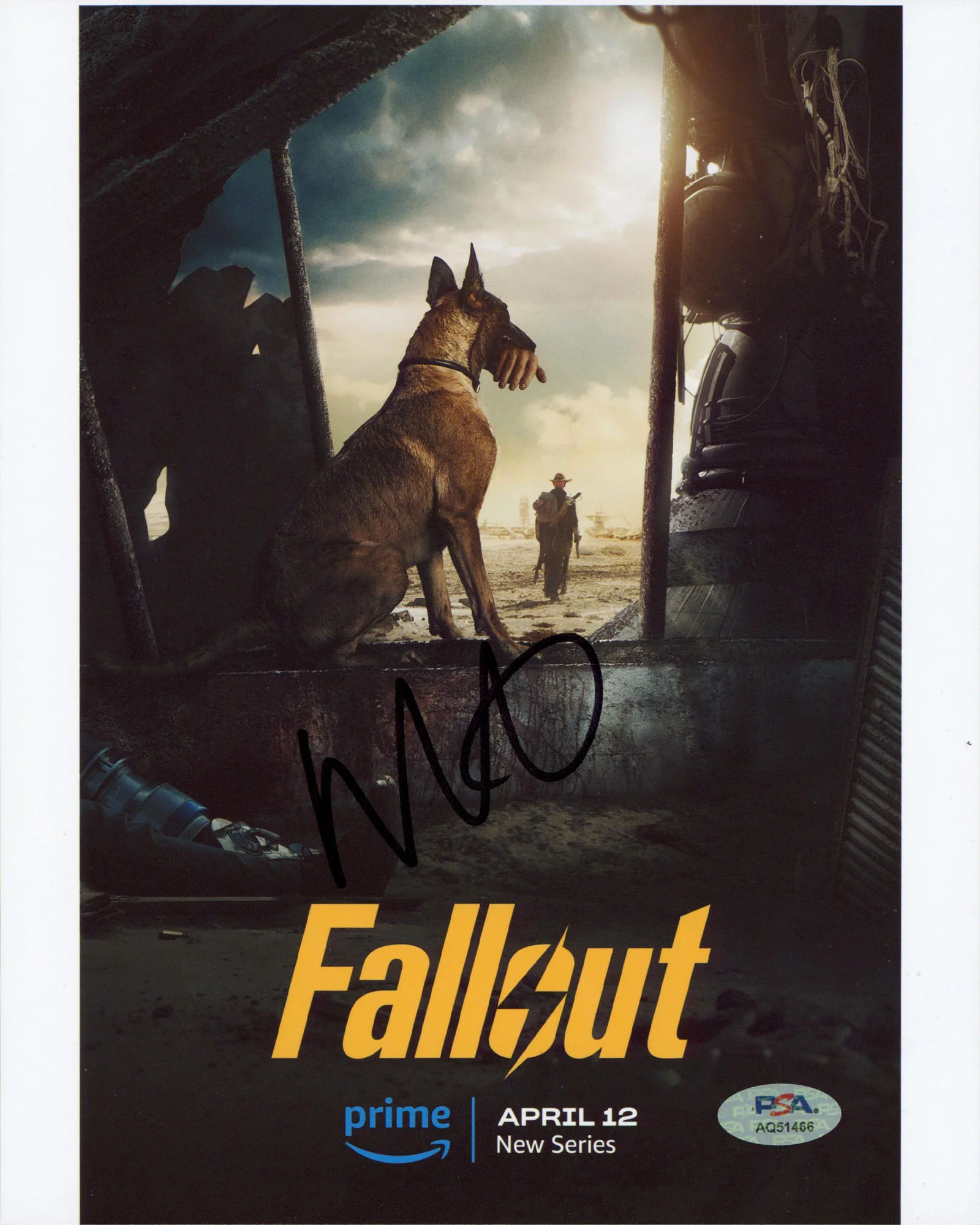 Walton Goggins Fallout Authentic Signed 8x10 Vertical Photo PSA/DNA #AQ51466 - Image 2