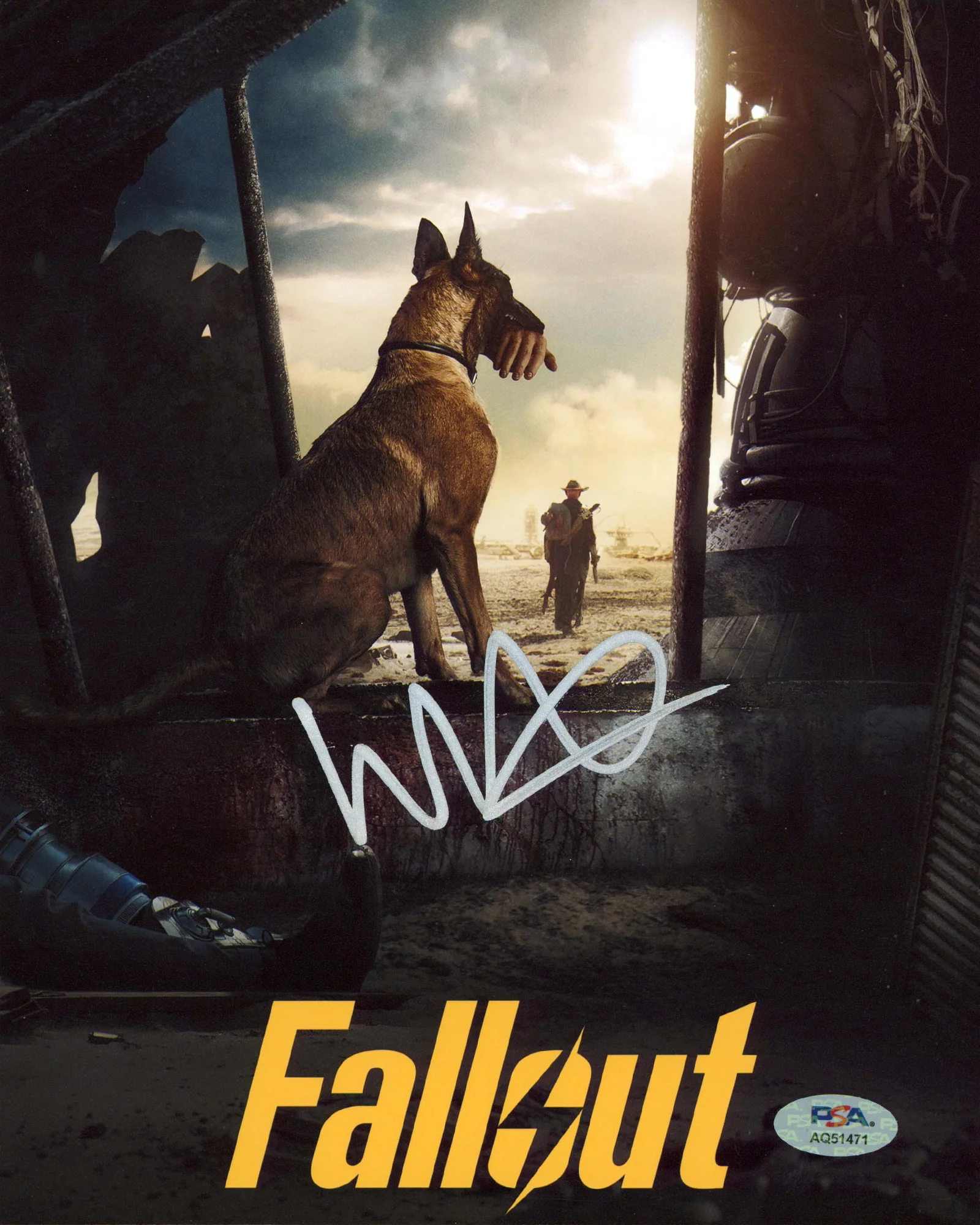 Walton Goggins Fallout Authentic Signed 8x10 Vertical Photo PSA/DNA #AQ51471 - Image 2