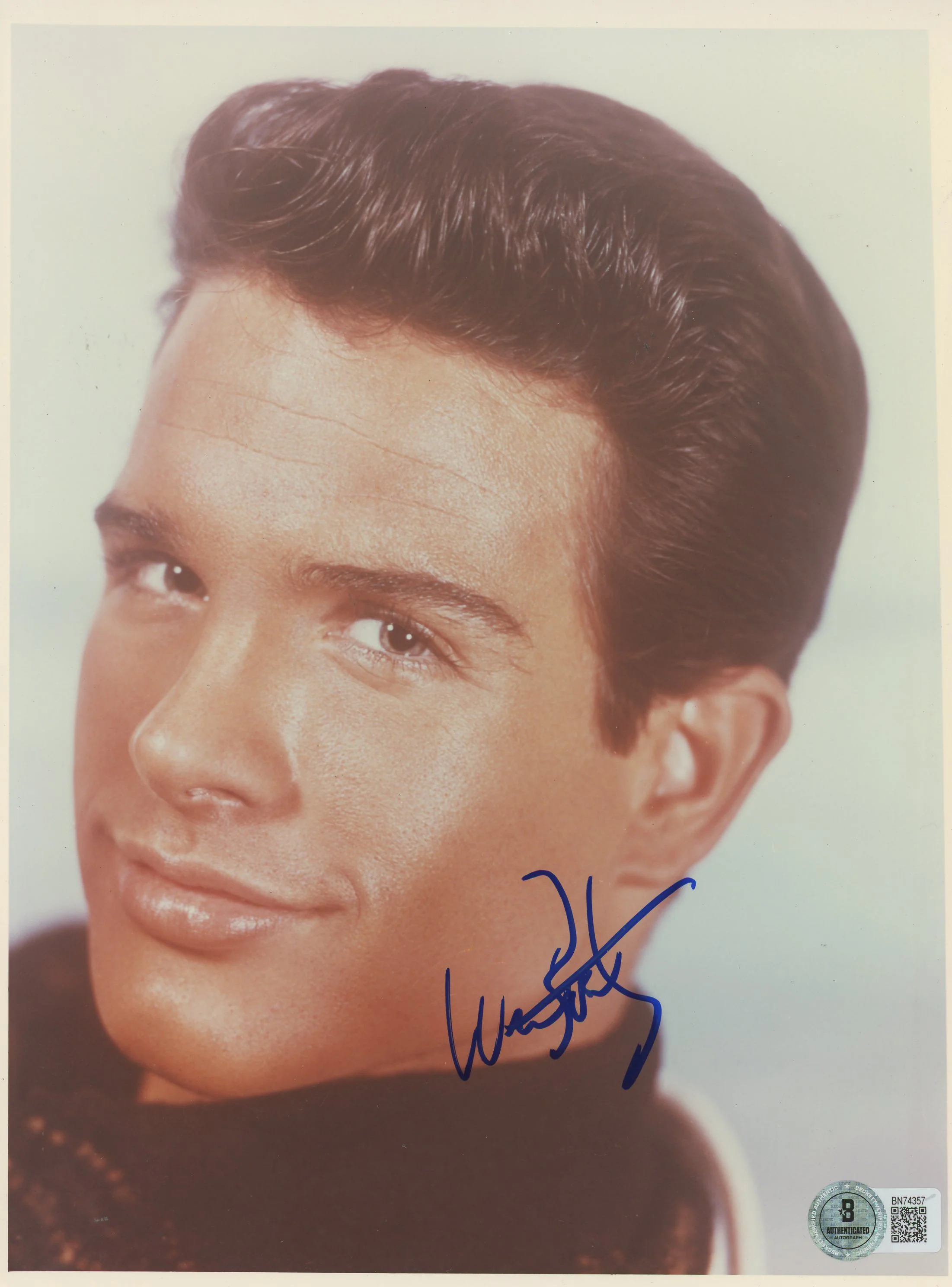 Warren Beatty Heaven Can Wait Authentic Signed 8x10 Photo BAS #BN74357 - Image 2