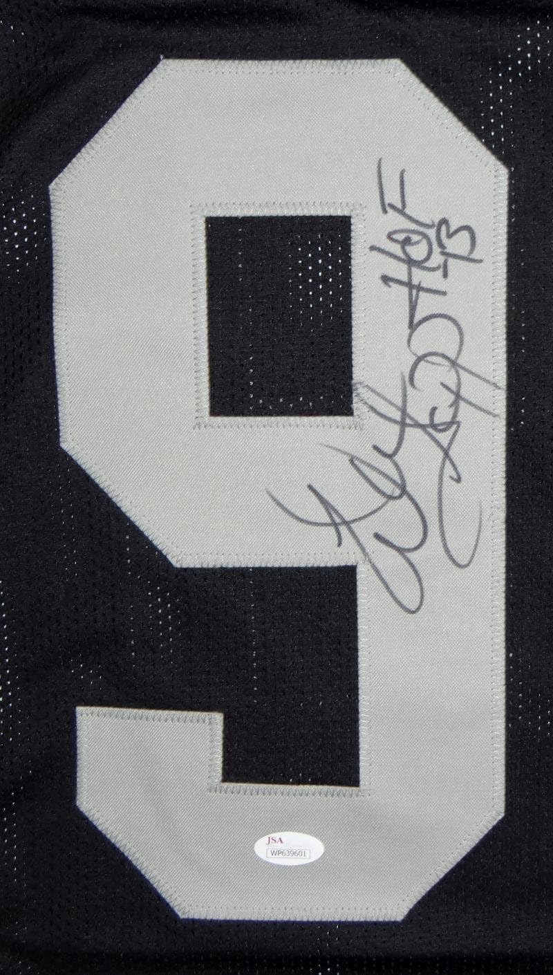 Warren Sapp Autographed Black Pro Style Jersey HOF- JSA Witness Auth *Vert HOF - Image 8