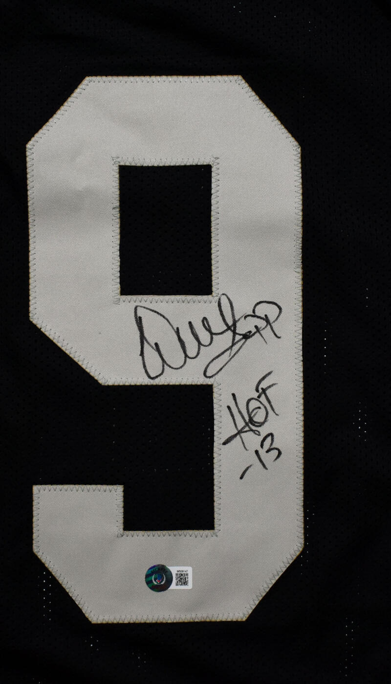 Warren Sapp Autographed Black Pro Style Jersey w/HOF - Beckett W Hologram *Black - Image 2
