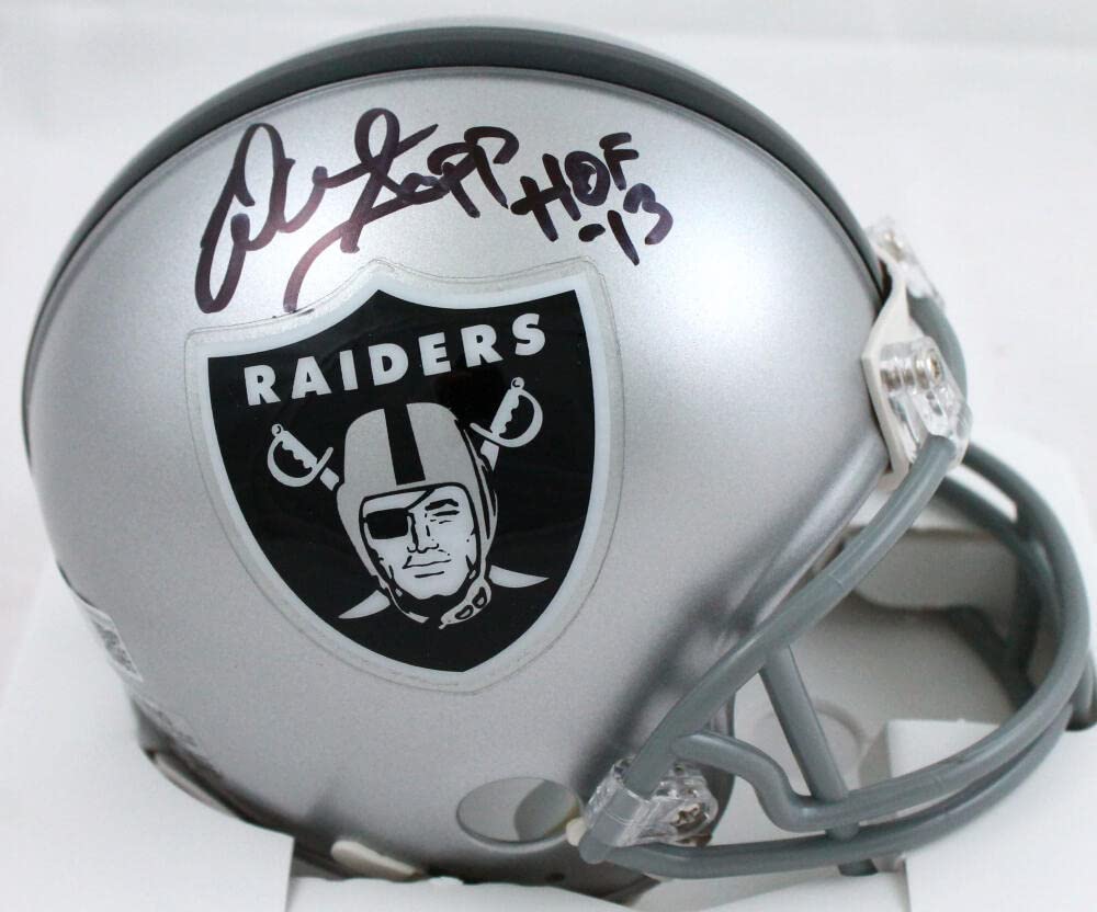 Warren Sapp Autographed Oakland Raiders Mini Helmet w/HOF-Beckett W Hologram - Image 5