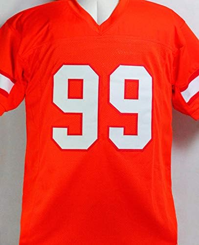Warren Sapp Autographed Orange Pro Style Jersey w/ HOF - Beckett Witness - Image 7