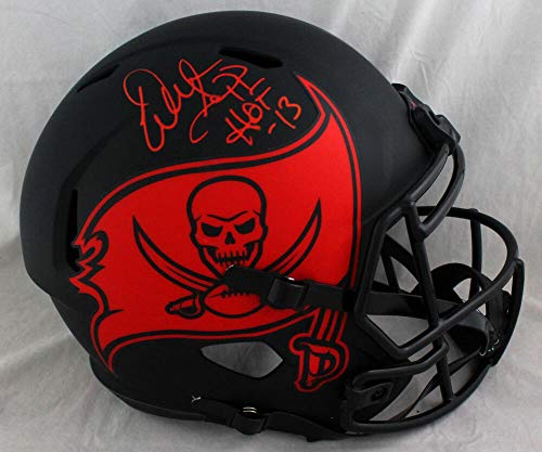 Warren Sapp Signed Tampa Bay Bucs F/S Eclipse Speed Helmet w/HOF - Beckett *Red - Image 3