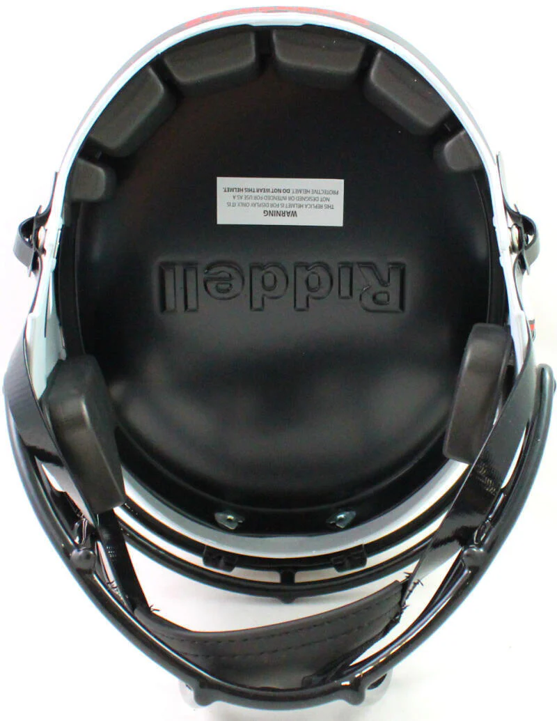 Warren Sapp Signed Buccaneers F/S Lunar Speed Helmet w/HOF- Beckett W Holo *Red - Image 5