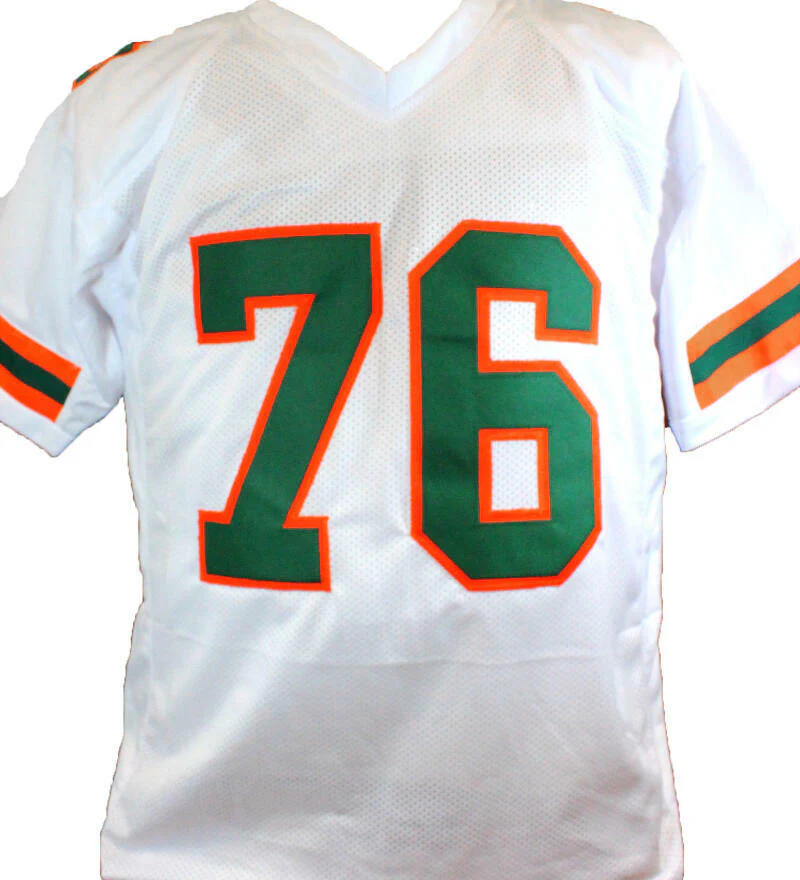 Warren Sapp Autographed White College Style Jersey w/3 Insc.- Beckett W Hologram - Image 4