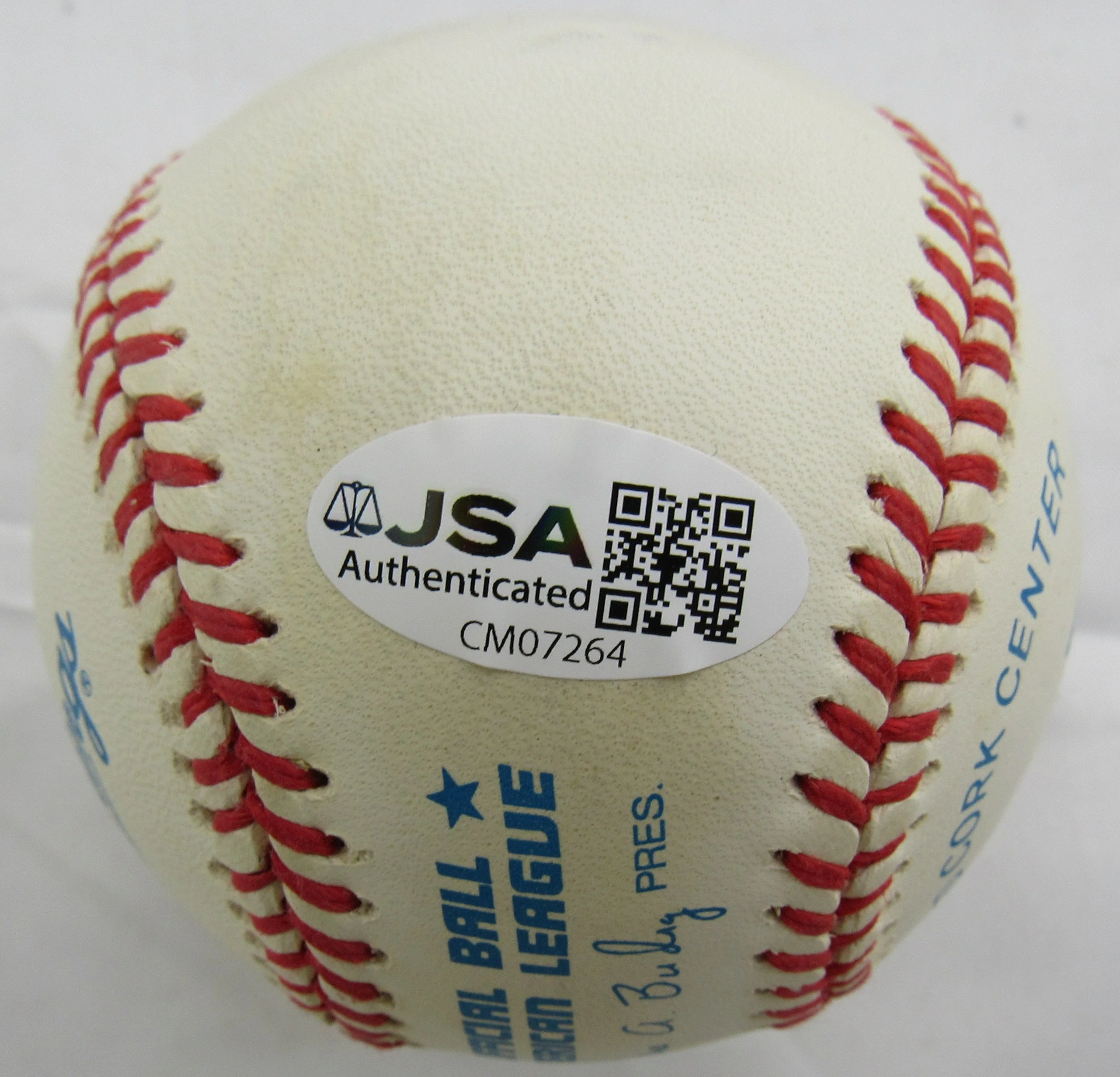 Yogi Berra Signed Auto Rawlings Baseball JSA CM07264 - Image 5