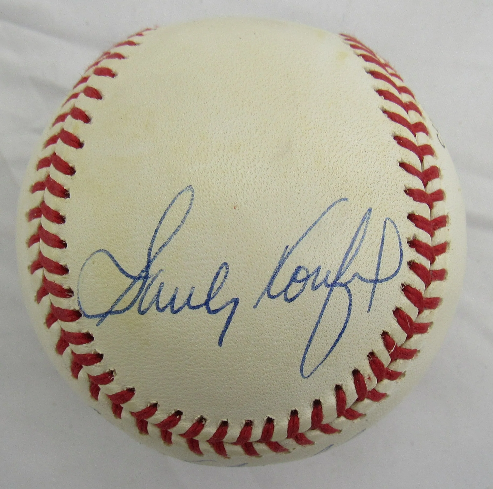 Don Drysdale Sandy Koufax Signed Rawlings Baseball PSA A91810 - Image 2