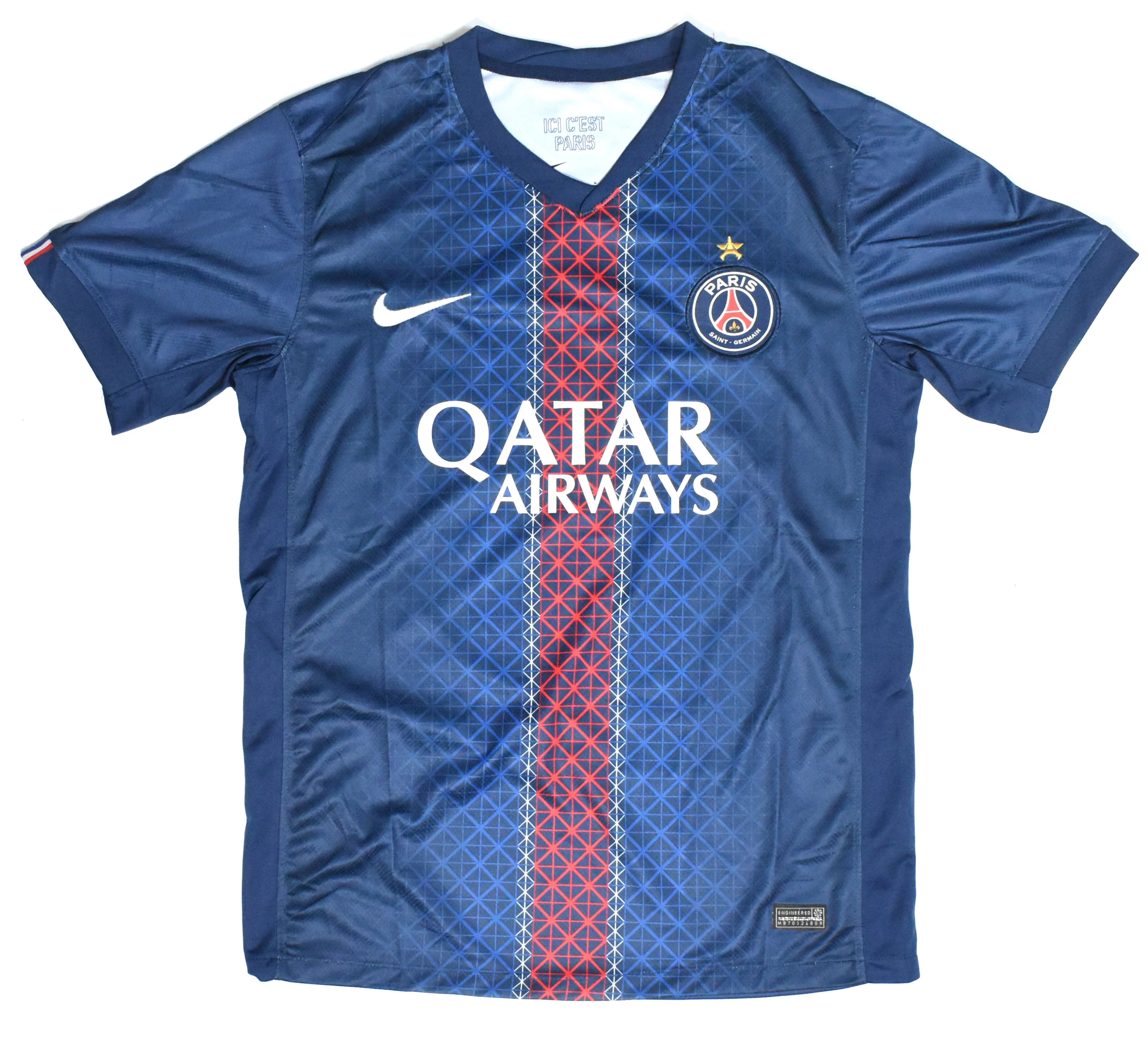 Warren Zaire-Emery Autographed PSG Home Soccer Jersey #33 - Beckett W Holo *M - Image 3