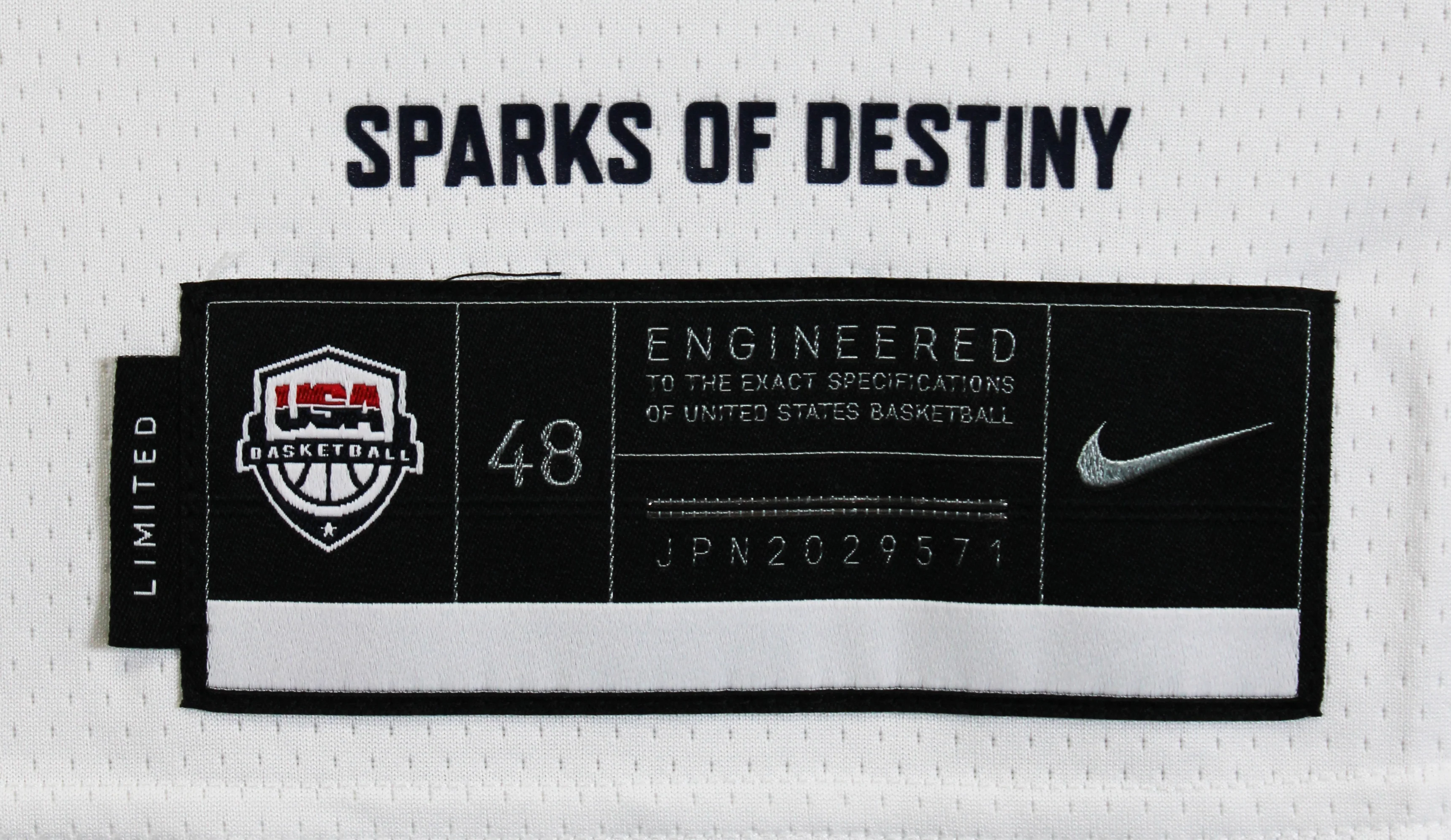 Warriors Stephen Curry Authentic Signed Team USA White Nike Swingman Jersey BAS - Image 7