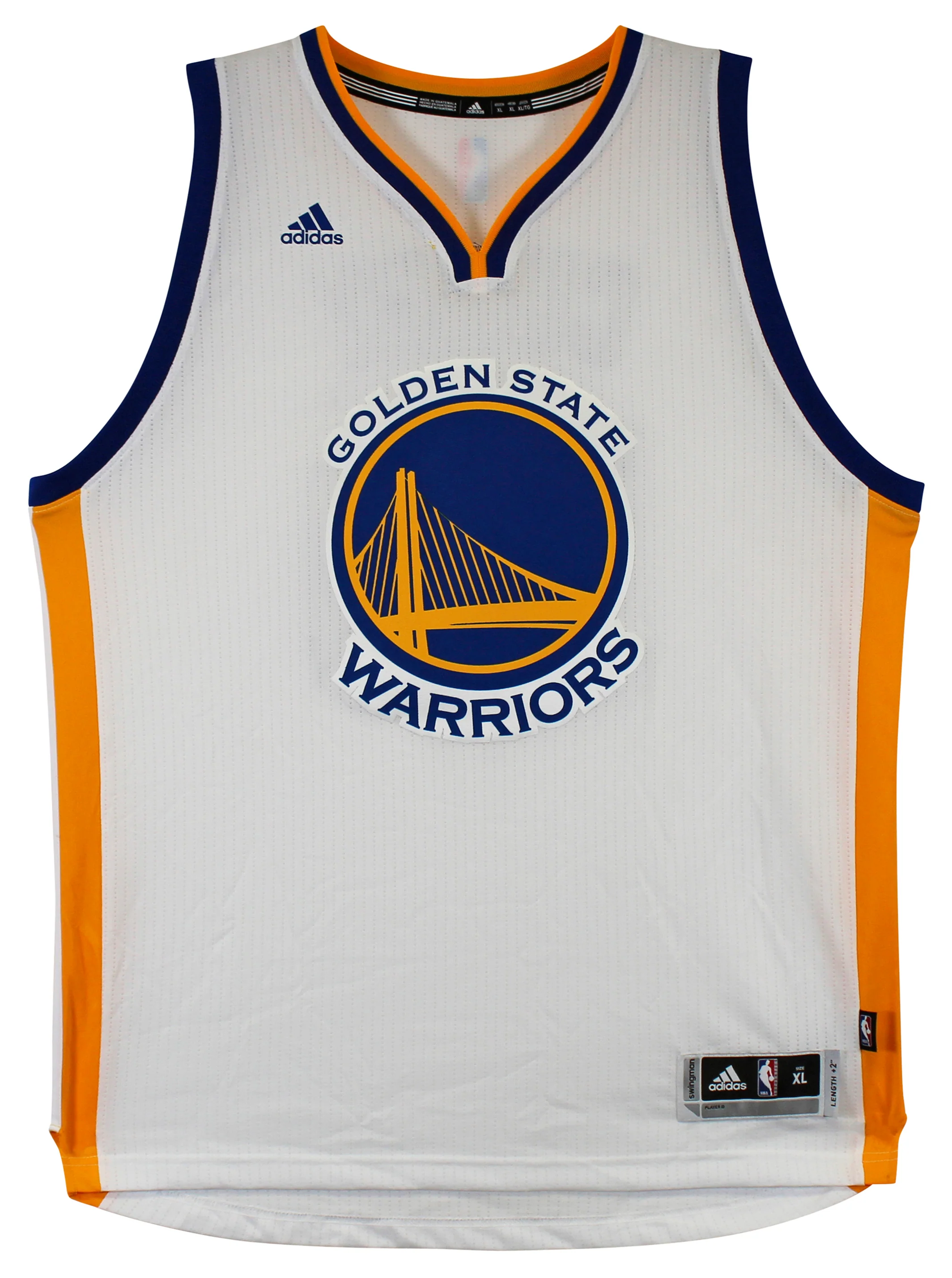 Warriors Stephen Curry Authentic Signed White Adidas The Bay Jersey JSA - Image 4