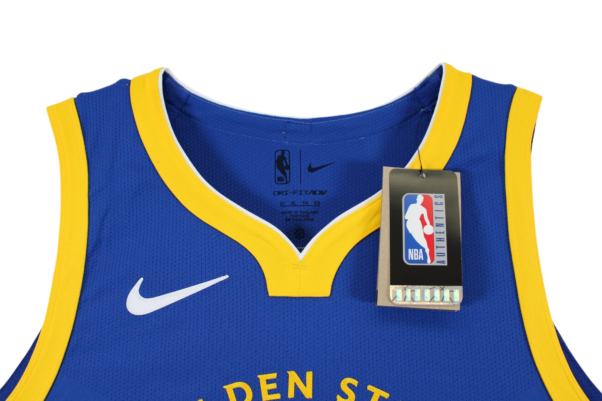 Warriors Stephen Curry Signed Blue Nike Icon Edition Authentic Jersey BAS Wit - Image 10