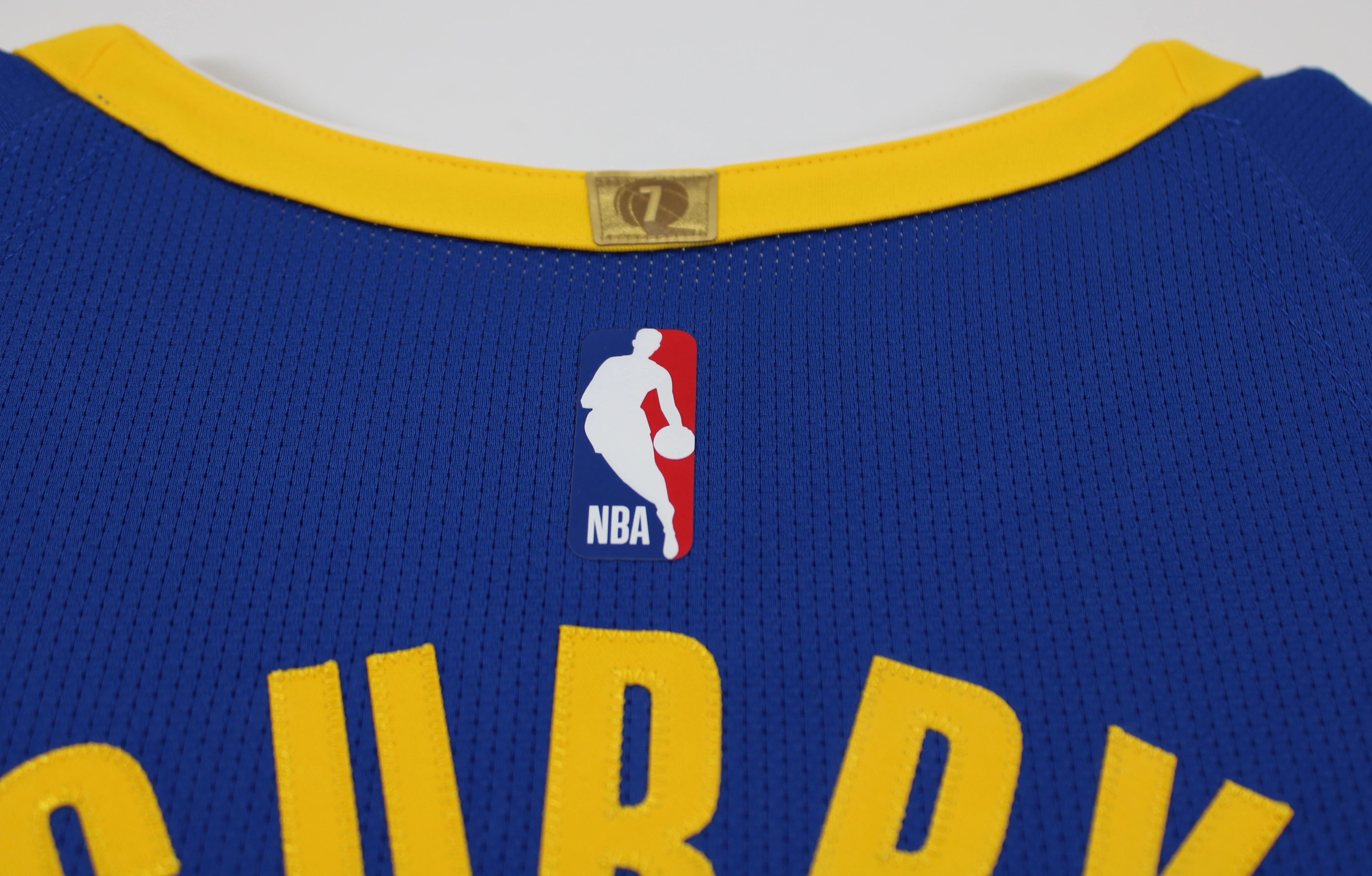 Warriors Stephen Curry Signed Blue Nike Icon Edition Authentic Jersey BAS Wit - Image 7
