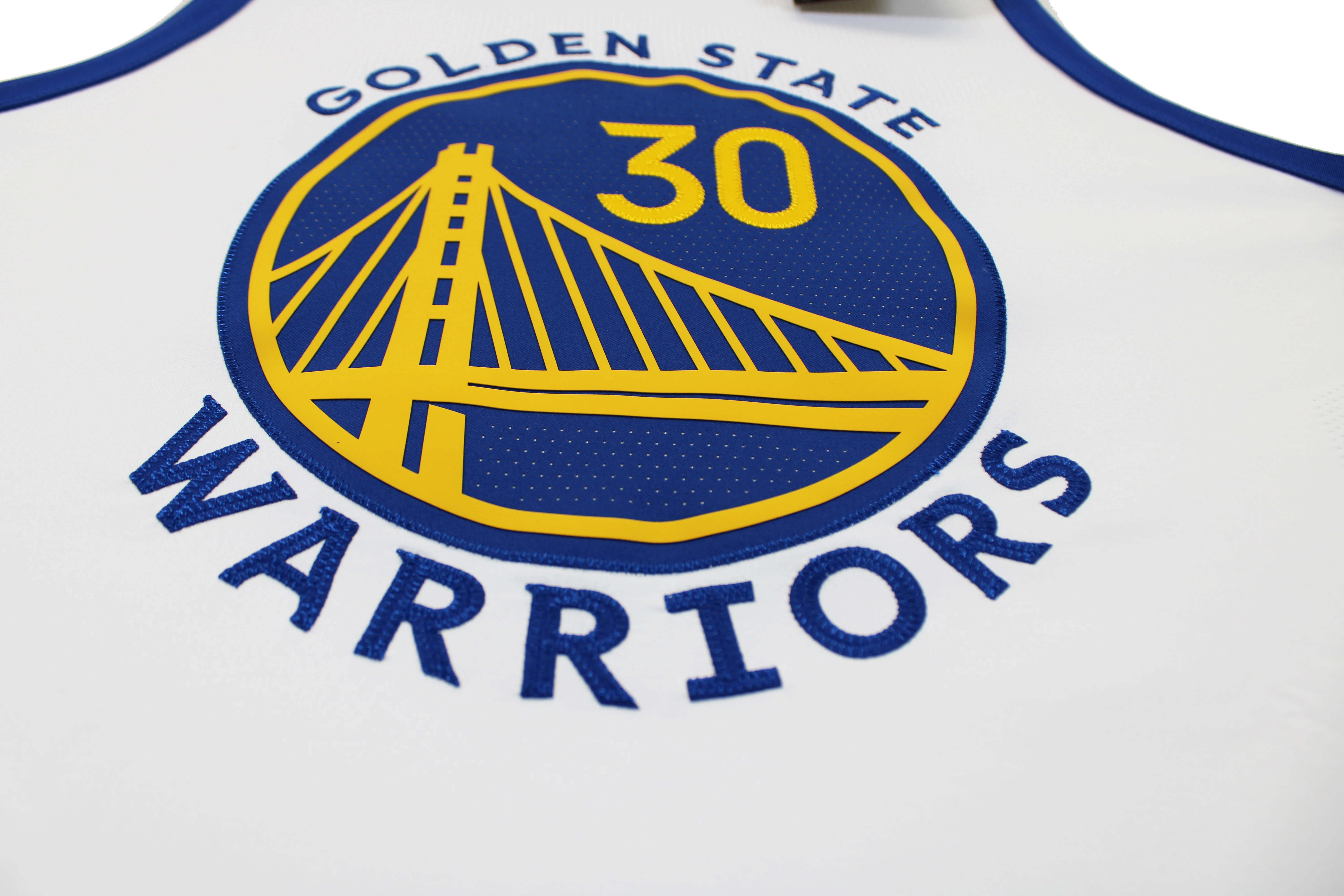 Warriors Stephen Curry Signed White Nike Association Ed Authentic Jersey JSA 2 - Image 10