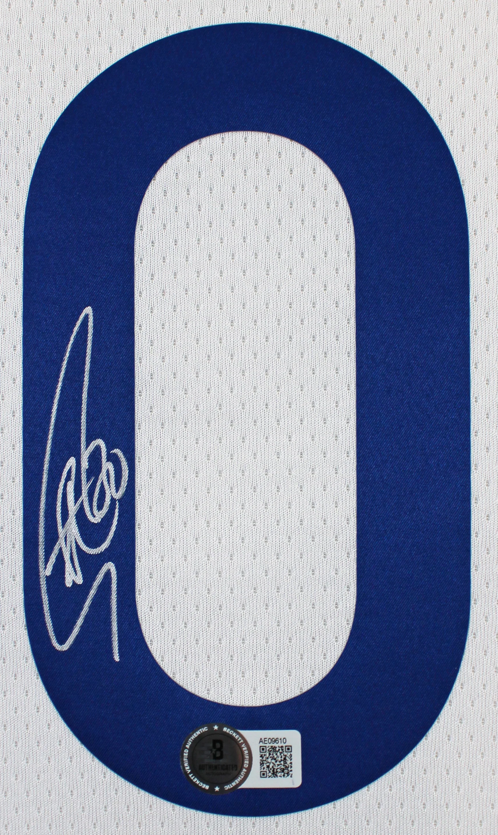 Warriors Stephen Curry Signed White Nike Association Edition Swingman Jersey BAS - Image 4