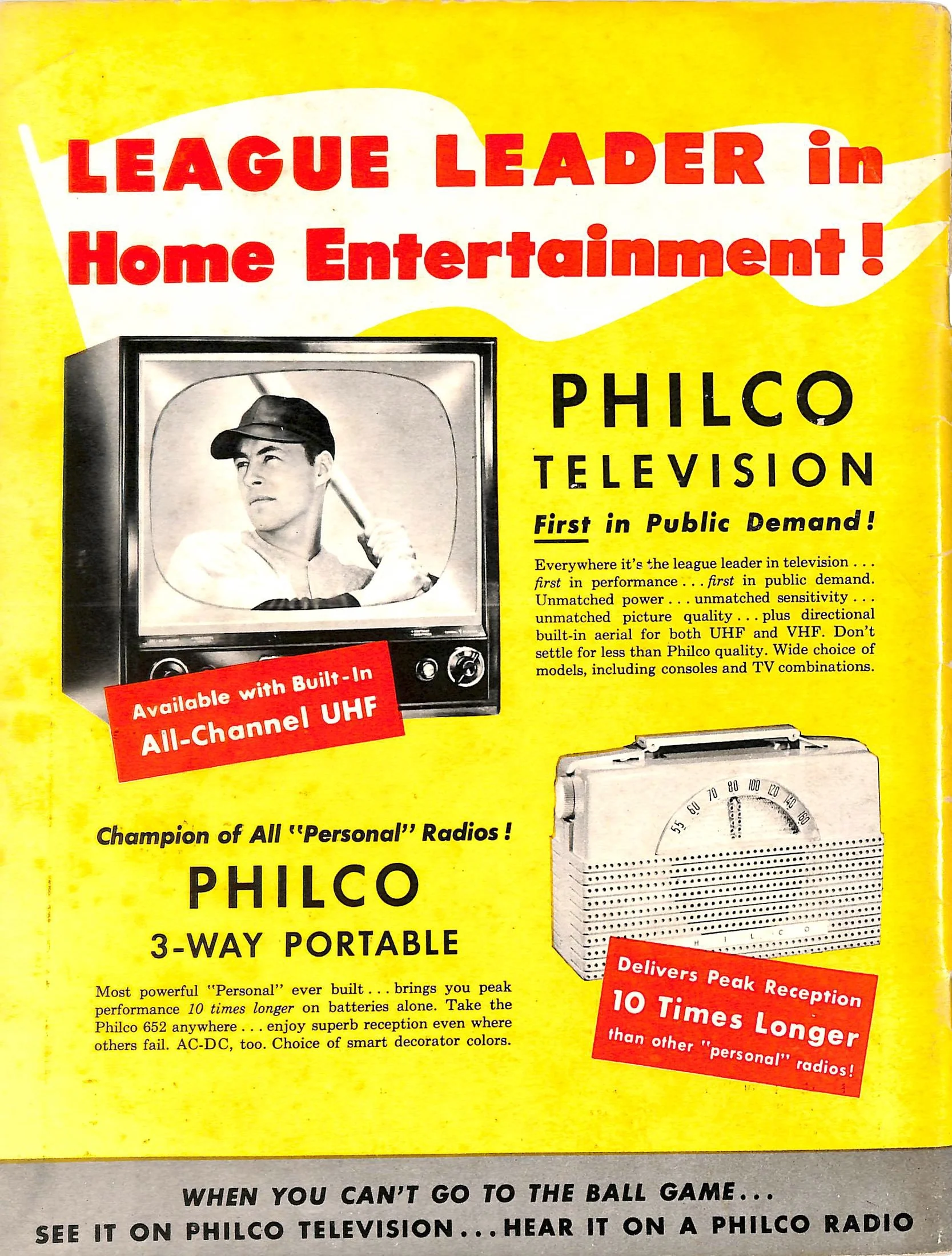 Washington Nationals 1953 Official Yearbook Program Unsigned - Image 3