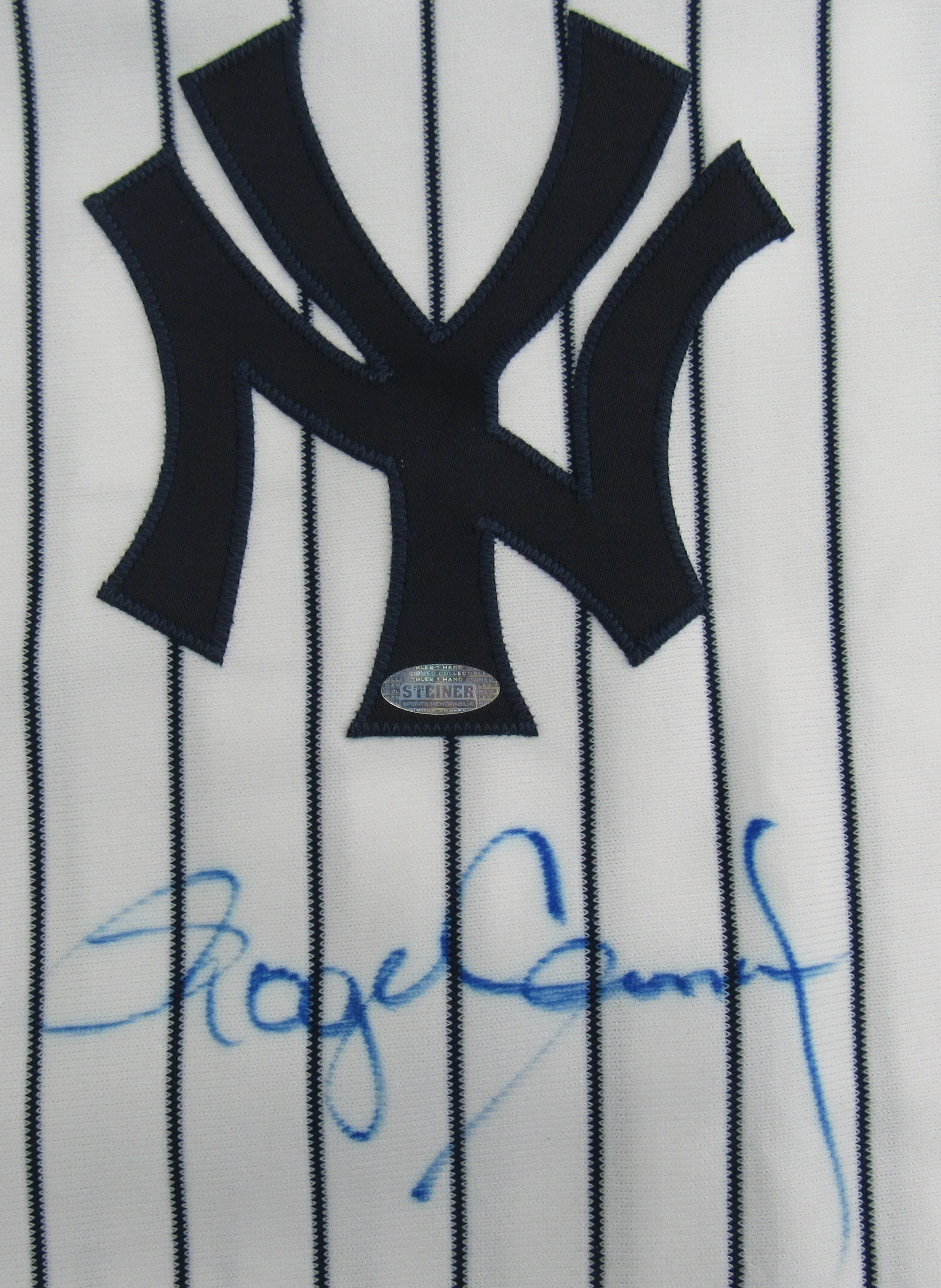 Roger Clemens Signed Yankees Jersey Steiner Holo - Image 2