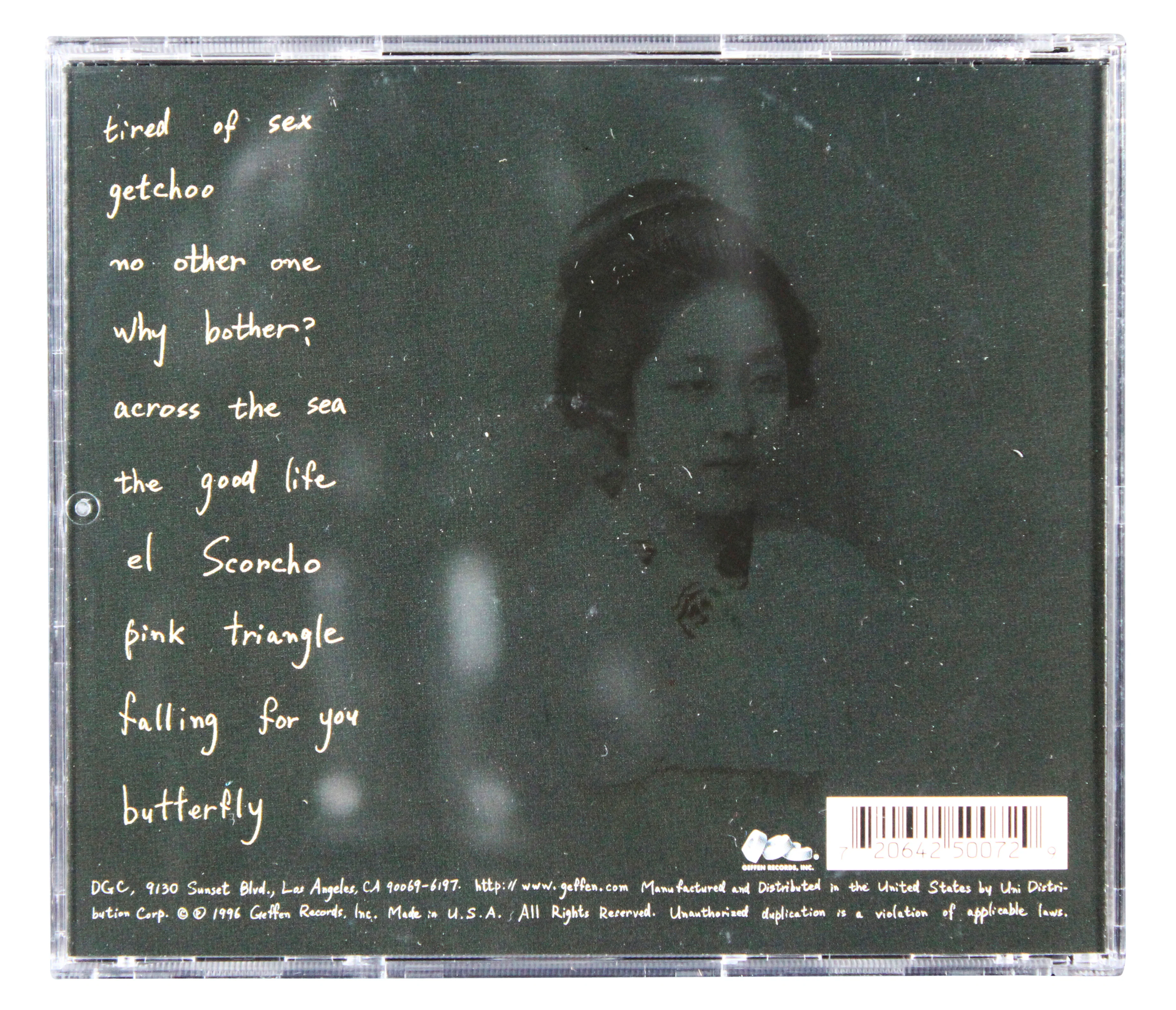 Weezer (4) Cuomo, Bell, Shriner & Wilson Signed Pinkerton CD Insert JSA #CL51502 - Image 5