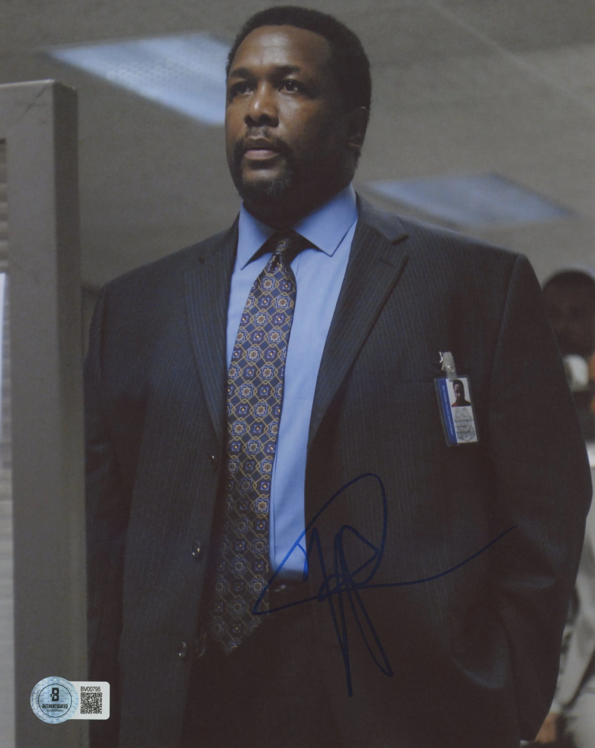 Wendell Pierce The Wire Authentic Signed 8x10 Photo Autographed BAS #BV00795