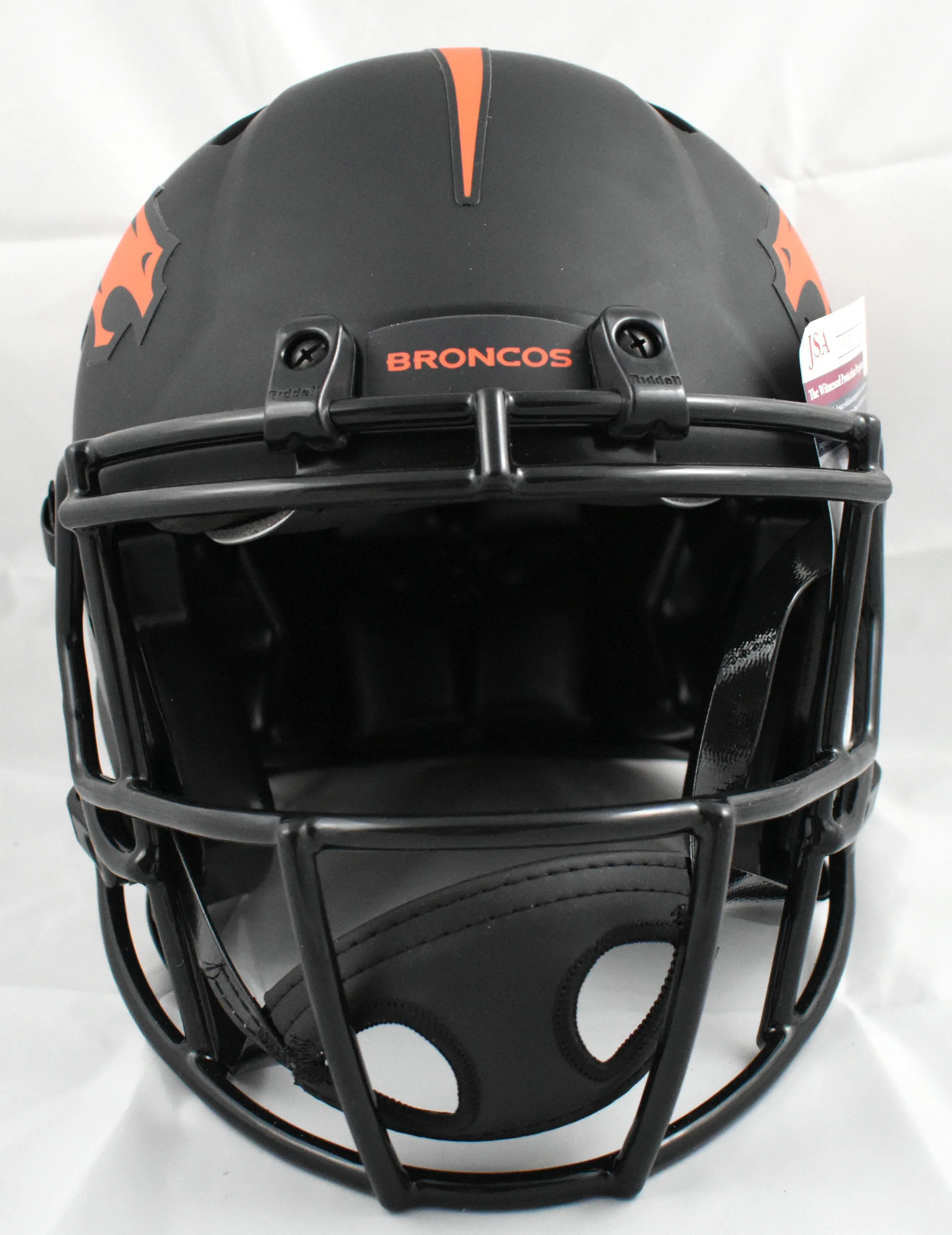 Wes Welker Signed Denver Broncos F/S Eclipse Speed Authentic Helmet - JSA W - Image 3