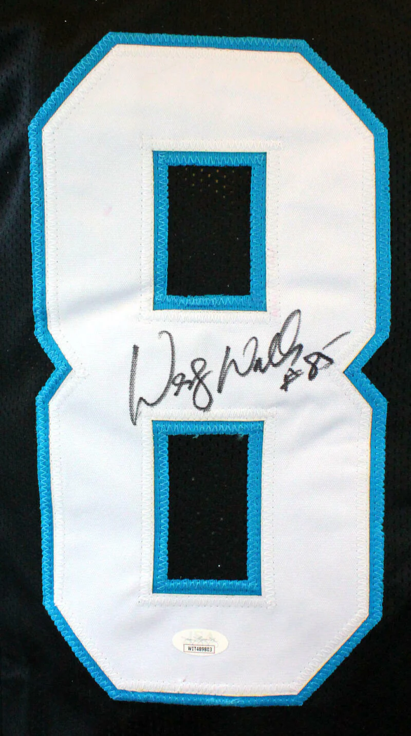 Wesley Walls Autographed Black Pro Style Jersey- JSA Witnessed Auth *Black - Image 2