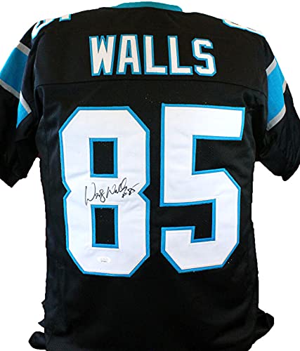 Wesley Walls Autographed Black Pro Style Jersey- JSA Witnessed Auth *Black - Image 4