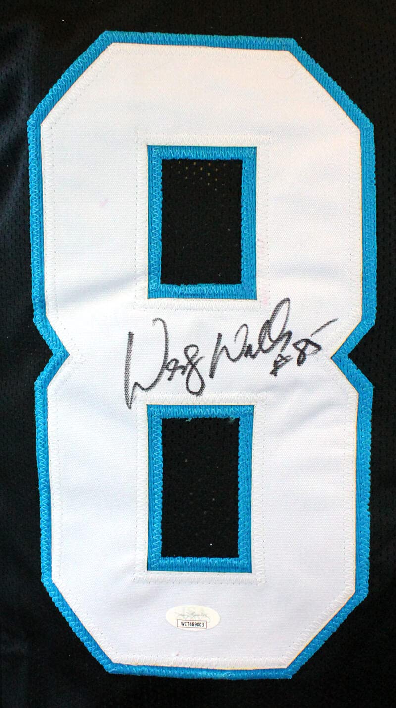 Wesley Walls Autographed Black Pro Style Jersey- JSA Witnessed Auth *Black - Image 5