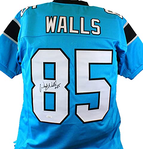 Wesley Walls Autographed Blue Pro Style Jersey- JSA Witnessed Auth *Black - Image 4