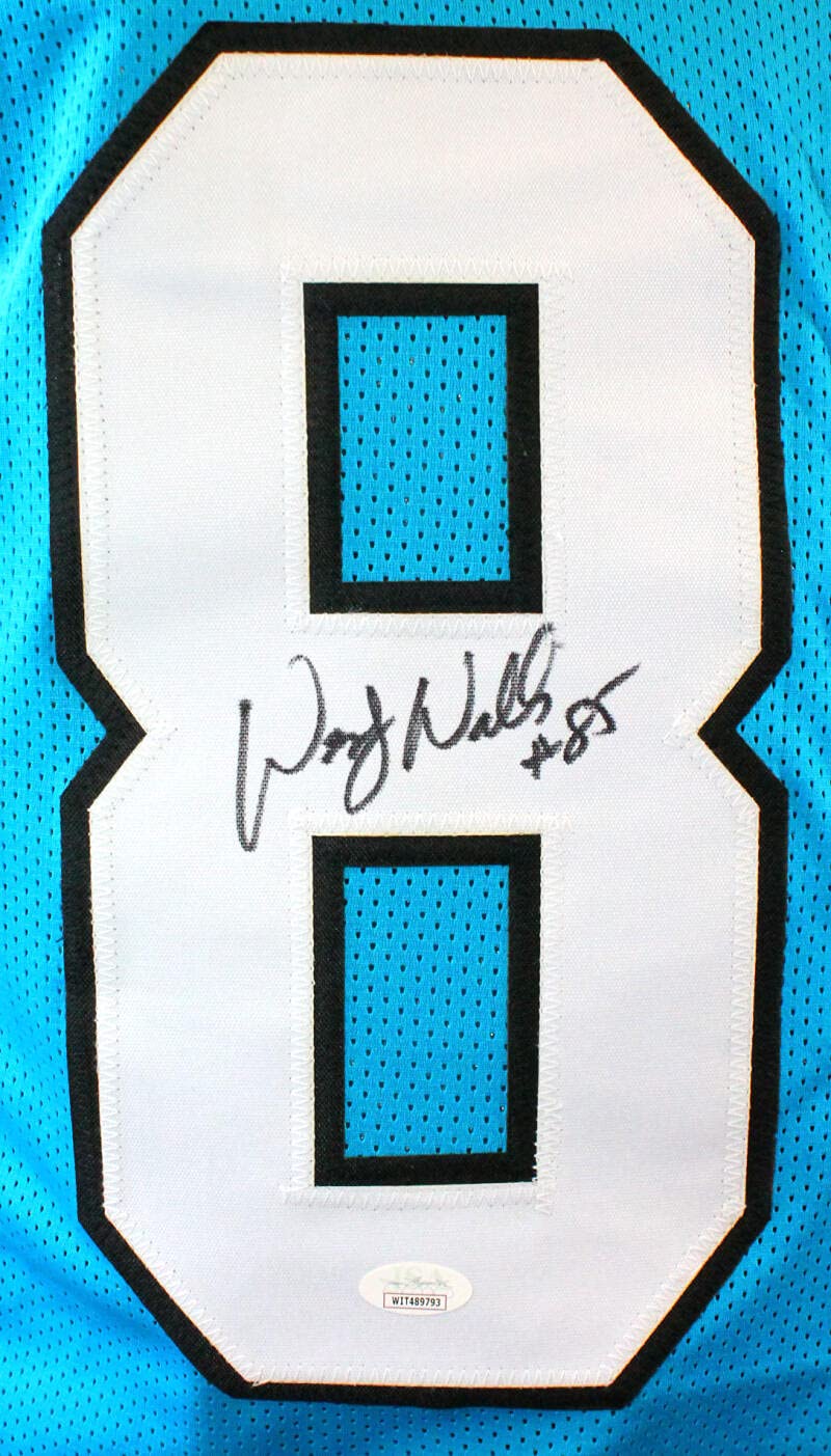 Wesley Walls Autographed Blue Pro Style Jersey- JSA Witnessed Auth *Black - Image 5
