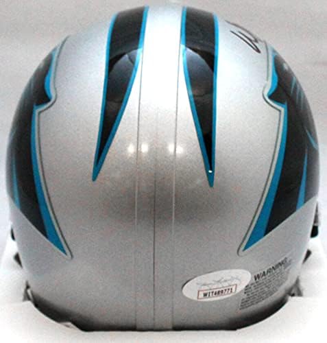 Wesley Walls Autographed Carolina Panthers Mini Helmet - JSA W Auth *Black - Image 7