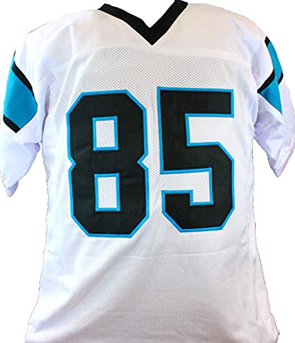 Wesley Walls Autographed White Pro Style Jersey- JSA Witnessed Auth *Silver - Image 6